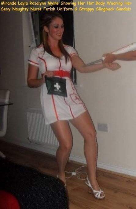 Free porn pics of Me in my fetish nurse uniform 2 of 14 pics