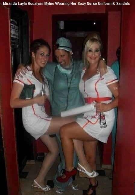 Free porn pics of Me in my fetish nurse uniform 1 of 14 pics