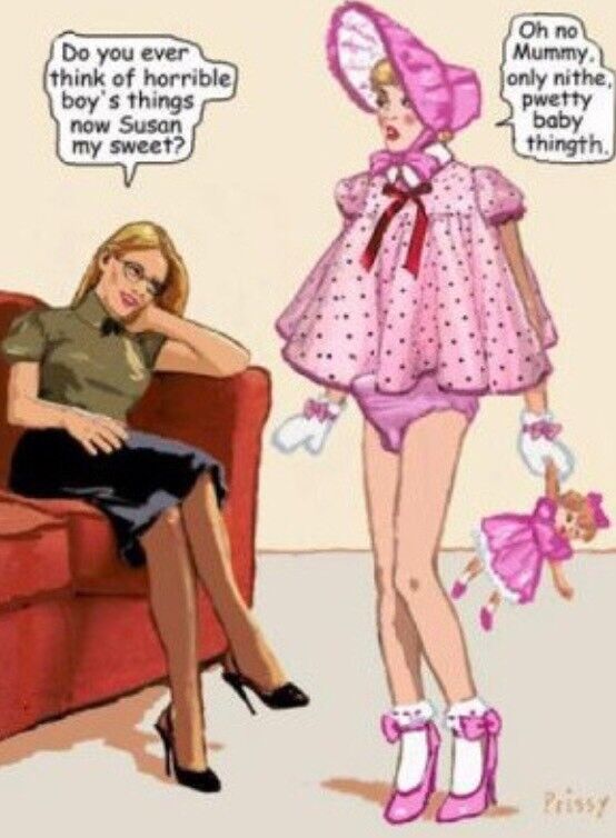 Free porn pics of Prissy Sissy Toons 4 of 8 pics