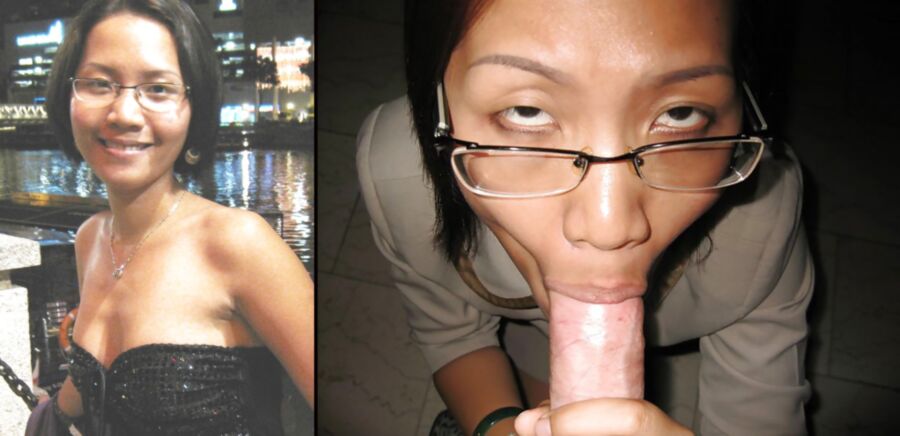 Free porn pics of The asian hooker you pick up and what she has to do. 14 of 24 pics