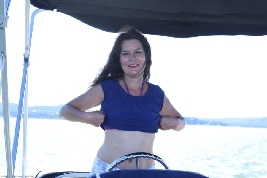 Free porn pics of Hairy Mom takes a boat ride 18 of 167 pics