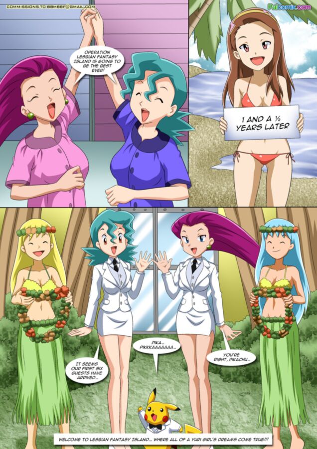 Free porn pics of Pokemon Comic - Lesbian Island 3 of 10 pics
