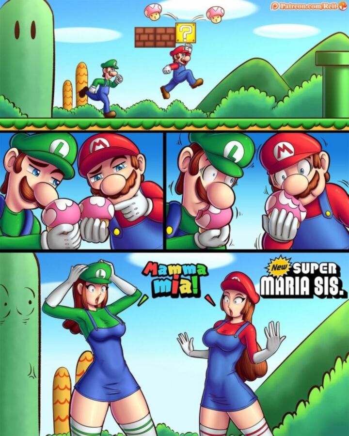 Free porn pics of Nintendo Comic - Supert Maria Sis 1 of 5 pics