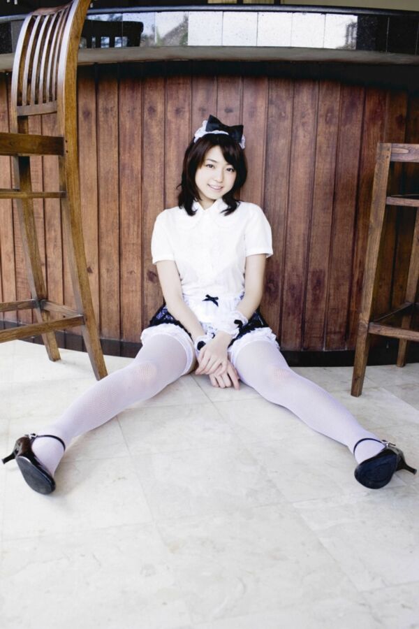 Free porn pics of Nakamura Shizuka teases us with her Maid outfits 21 of 29 pics