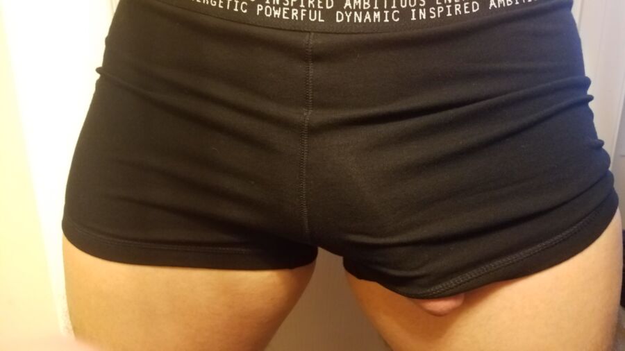 Free porn pics of Sissy in Girly Shorts 1 of 11 pics