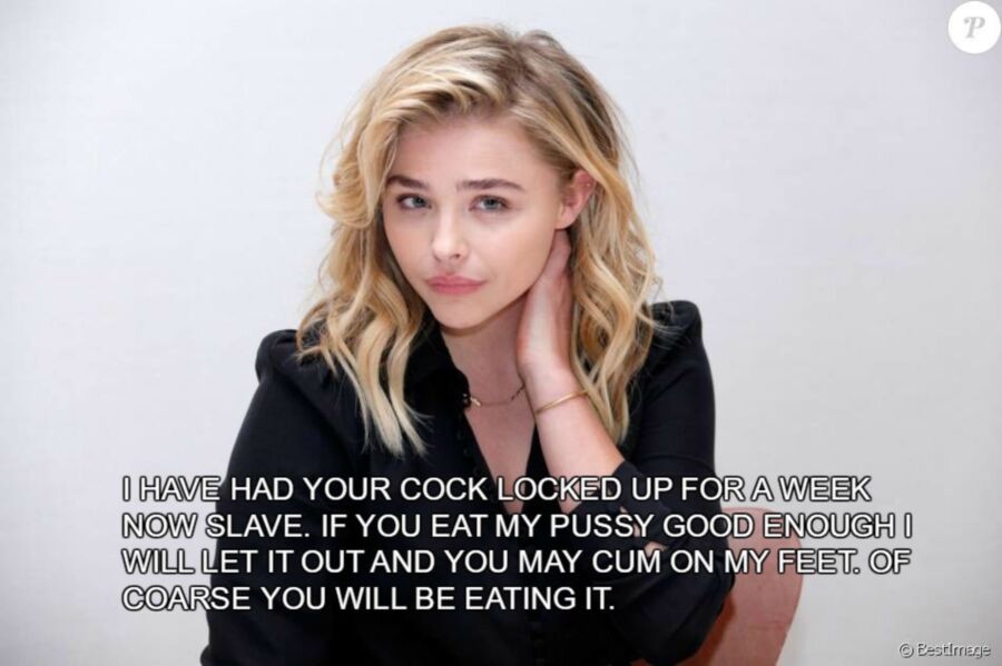 Free porn pics of Chloe Moretz Femdom Captions 3 of 4 pics