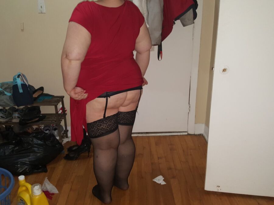 Free porn pics of My fat wife in stockings / nylons 3 of 13 pics