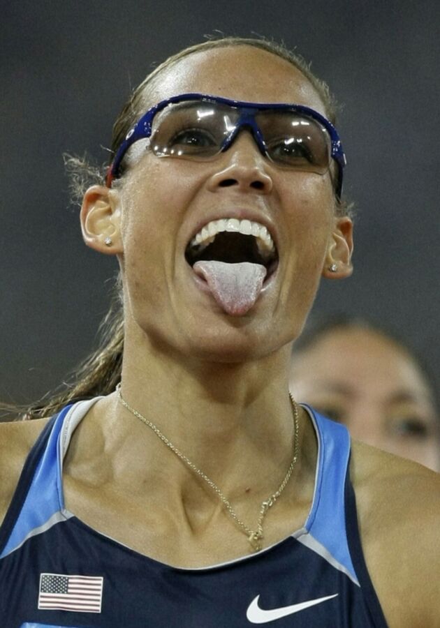 Free porn pics of Lolo Jones  Olympian sexy and in need of having her pussy eaten 4 of 8 pics
