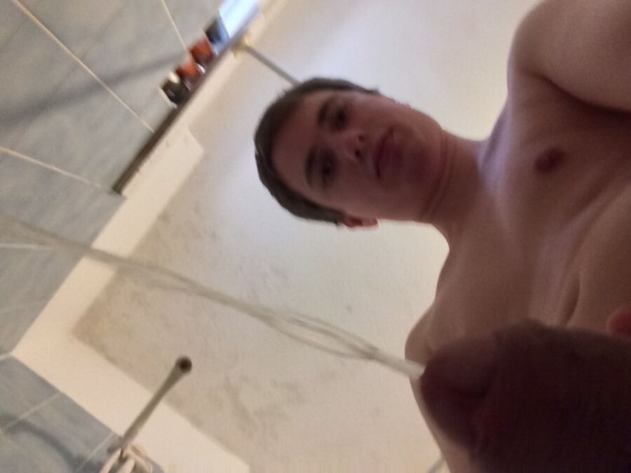 Free porn pics of Teen boy pissing in the shower 22 of 55 pics