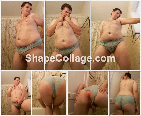 Free porn pics of chubby panty fag for exposure and humiliation. Repost anywhere! 5 of 6 pics