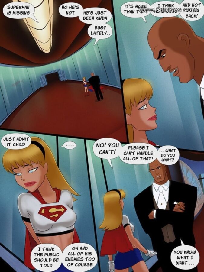 Free porn pics of Absolute Power Lex Fucks Supergirl DC Porn Comic  2 of 8 pics
