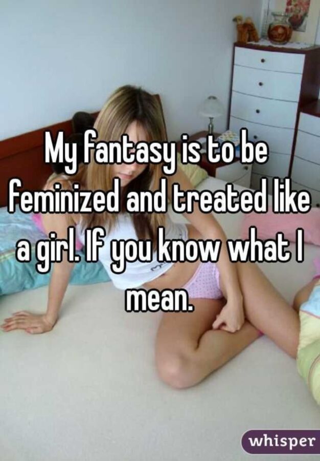 Free porn pics of Wanting to be a girl Captions 13 of 37 pics