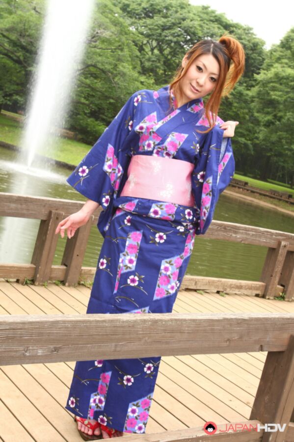 Free porn pics of Kimono lady - Yuko Kurosawa 18 of 409 pics
