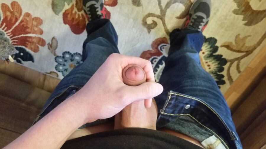 Free porn pics of Lazy day dick play  2 of 14 pics