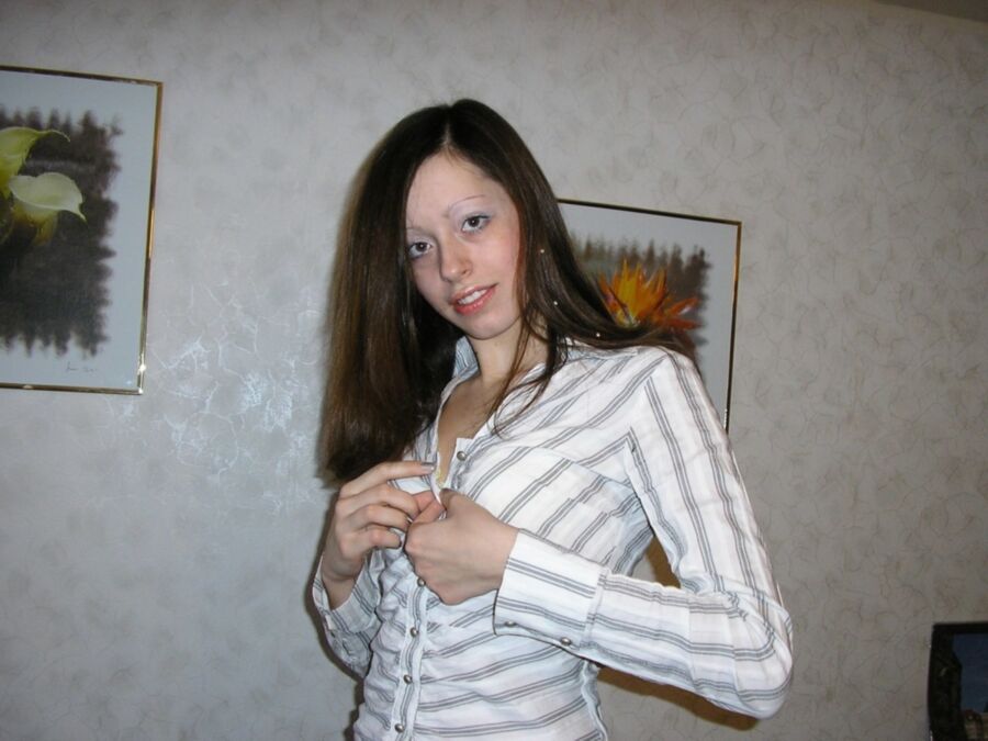 Free porn pics of Russian Beauty - IndoorOutdoor Pose 2 of 17 pics