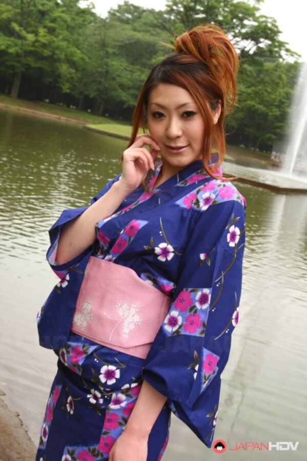 Free porn pics of Kimono lady - Yuko Kurosawa 6 of 409 pics