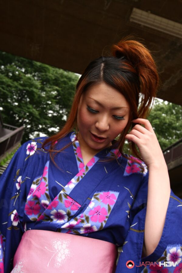 Free porn pics of Kimono lady - Yuko Kurosawa 21 of 409 pics