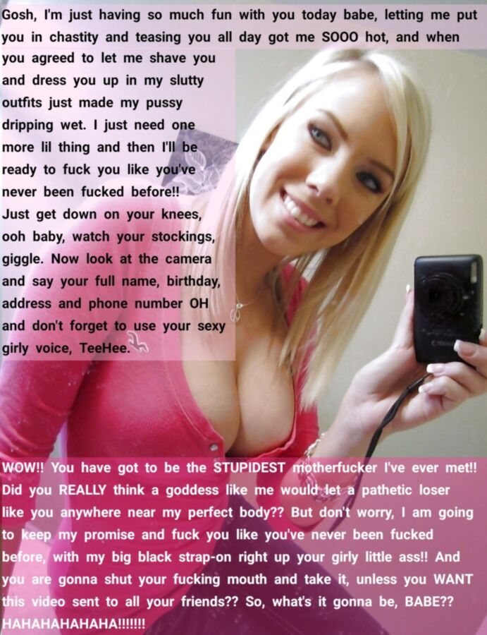 Free porn pics of Sissy humiliations XIV 11 of 11 pics