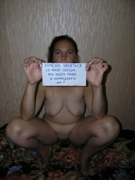 Free porn pics of tell me if you can please what her sign says 1 of 1 pics