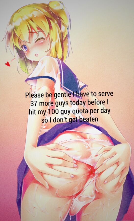 Free porn pics of My new and improved anime sissy captions! 10 of 10 pics