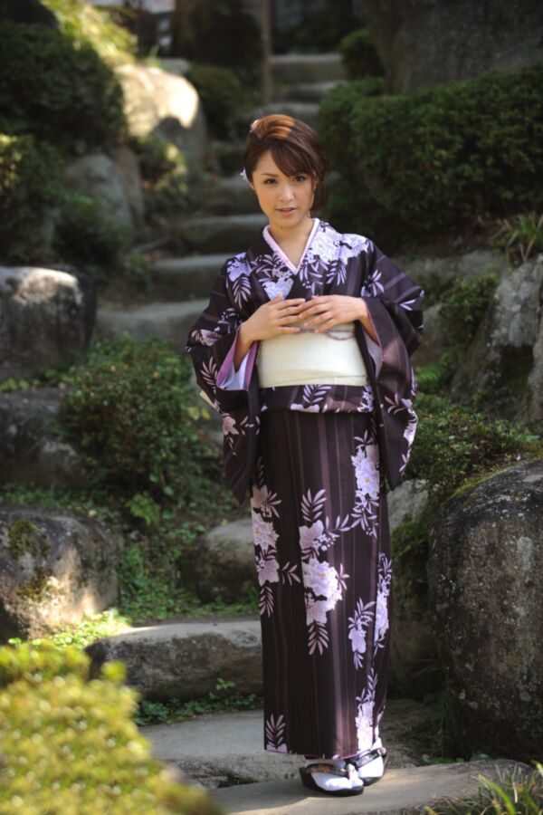 Free porn pics of Japanese Beauties - Mihiro K - Kimono 16 of 100 pics