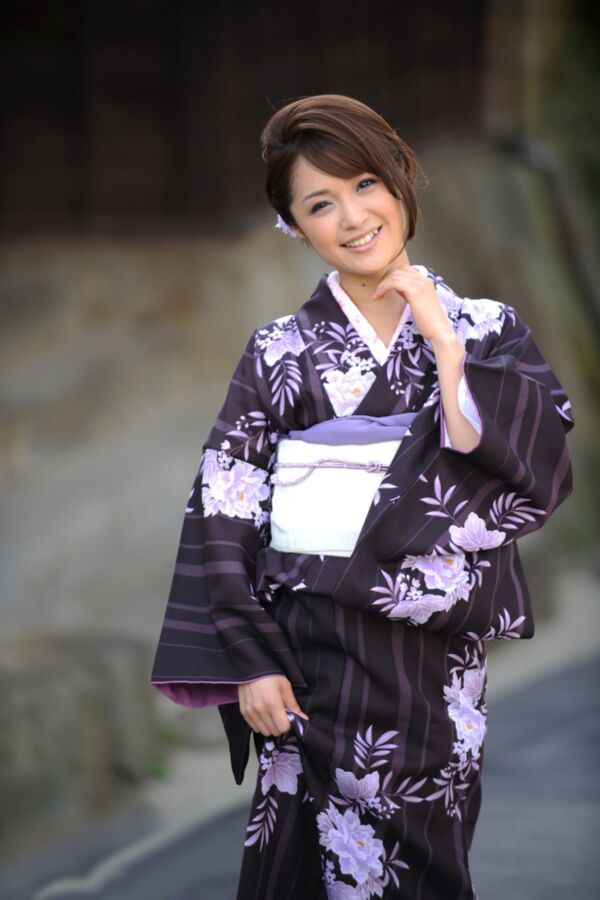Free porn pics of Japanese Beauties - Mihiro K - Kimono 8 of 100 pics