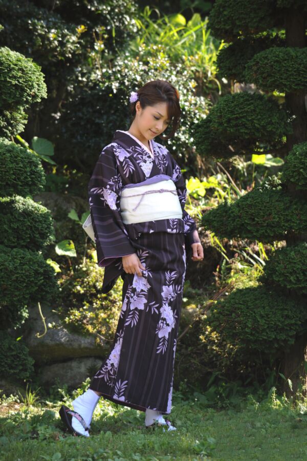 Free porn pics of Japanese Beauties - Mihiro K - Kimono 9 of 100 pics
