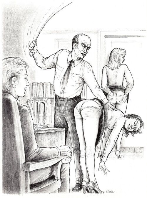 Free porn pics of SPANKING AND PUNISHMENT ARTWORK BOOK V 9 of 43 pics