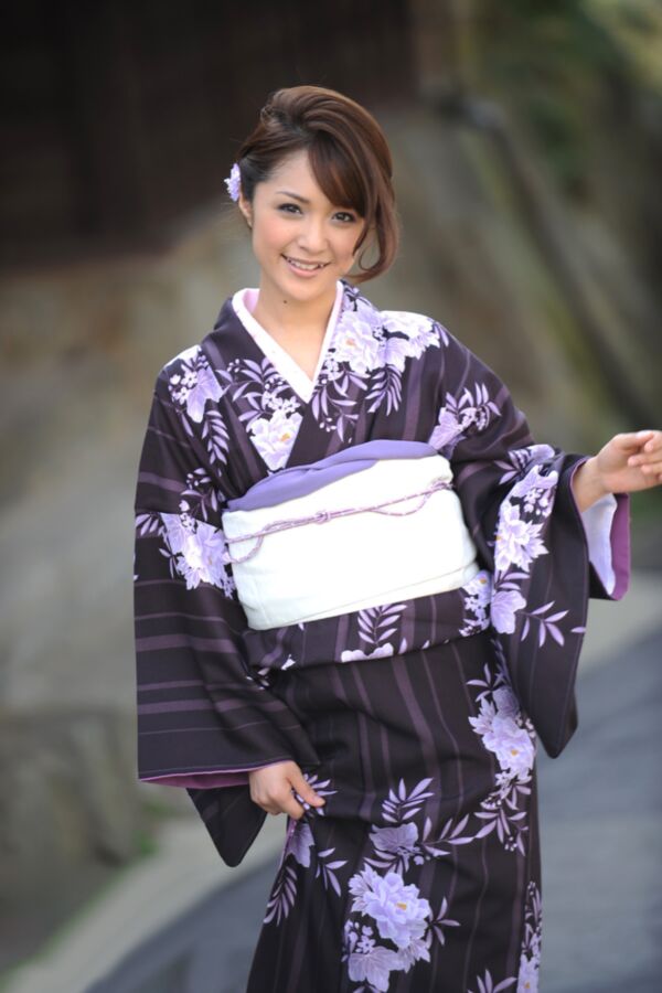 Free porn pics of Japanese Beauties - Mihiro K - Kimono 7 of 100 pics