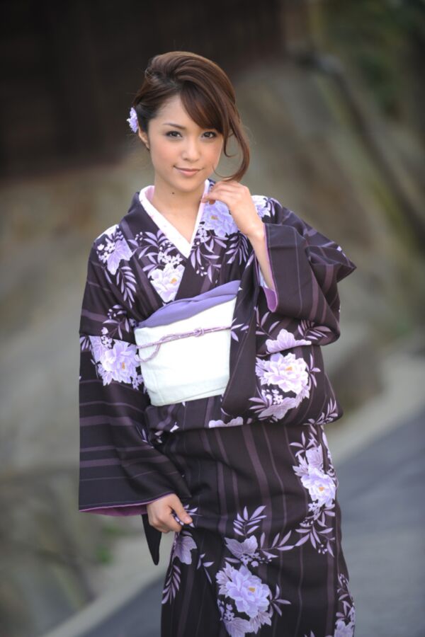 Free porn pics of Japanese Beauties - Mihiro K - Kimono 6 of 100 pics