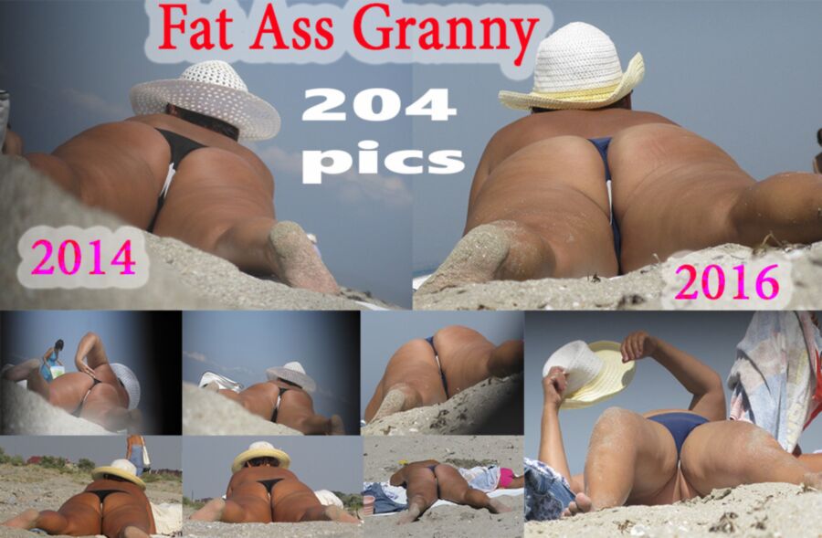 Free porn pics of FAT ASS GRANNY CANDID 1 of 1 pics