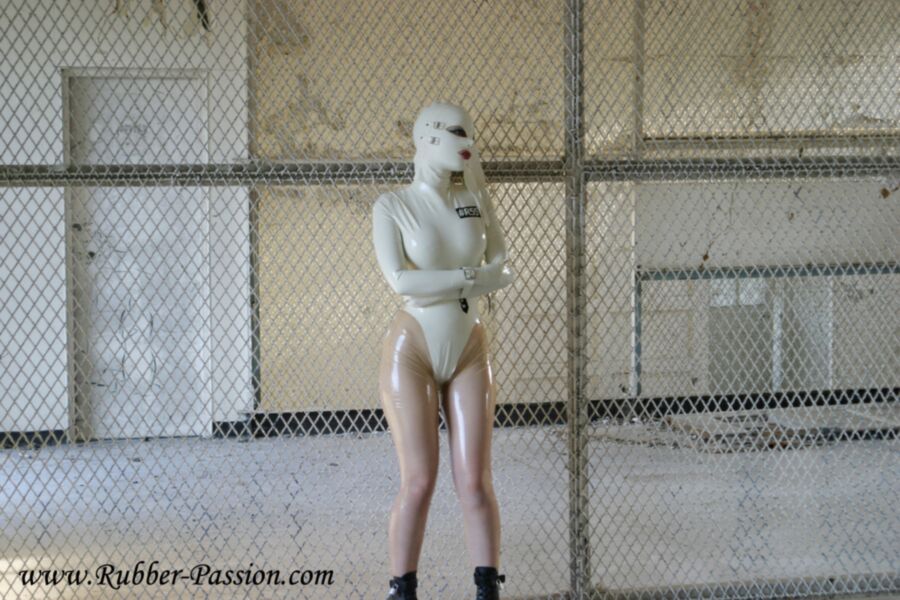 Free porn pics of Abandoned in latex straightjacket and ballet boots 12 of 46 pics