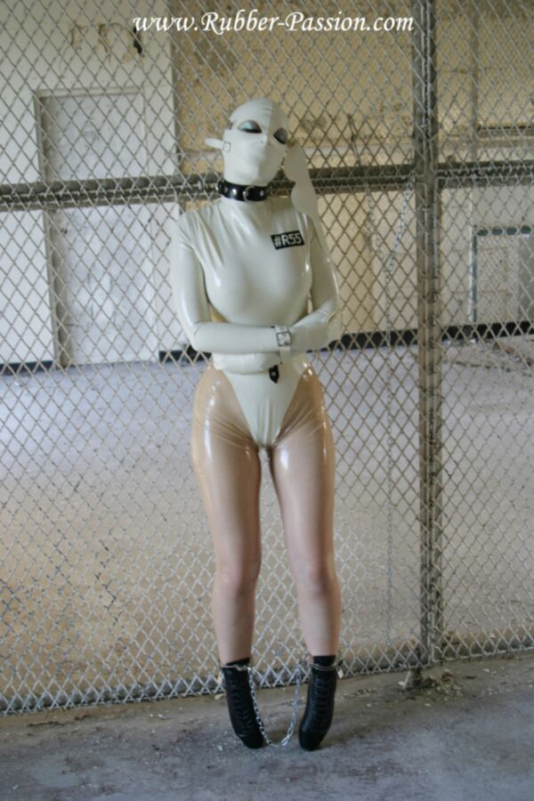 Free porn pics of Abandoned in latex straightjacket and ballet boots 24 of 46 pics