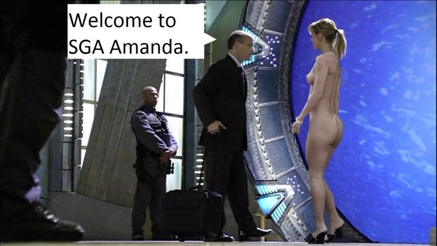 Free porn pics of Graphic novel Amanda Tapping saves SGA 11 of 131 pics