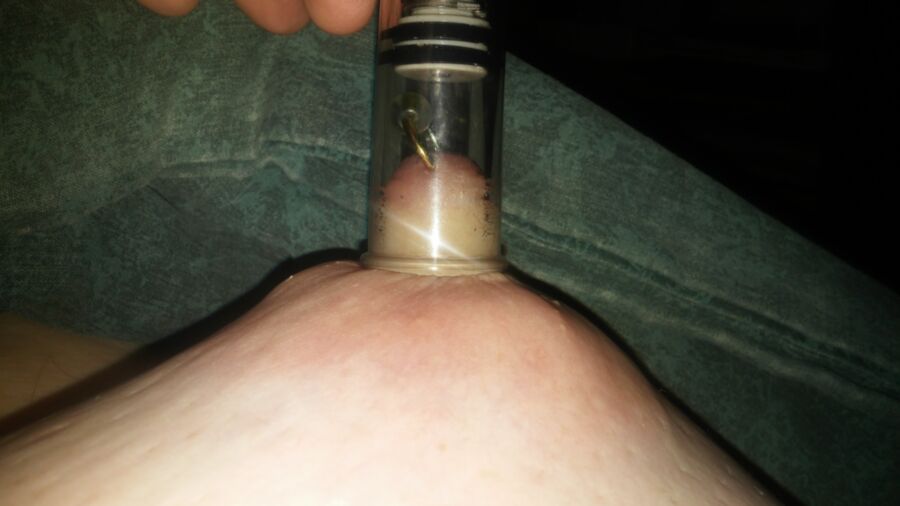 Free porn pics of nipple correctors on nipples and clit--hard suction for a full h 2 of 4 pics