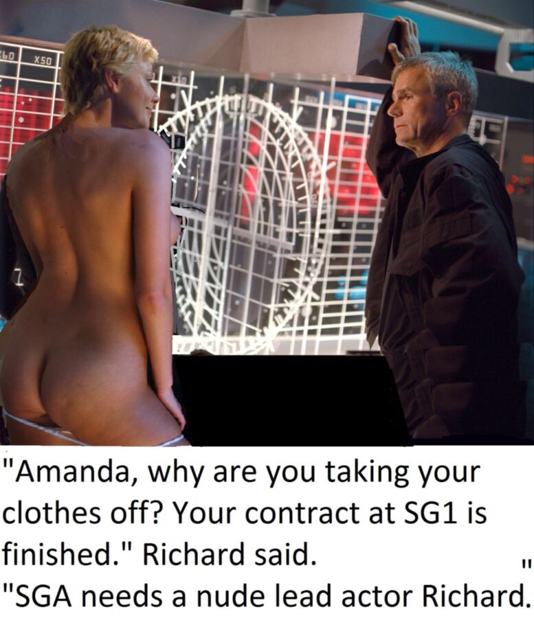 Free porn pics of Graphic novel Amanda Tapping saves SGA 2 of 131 pics