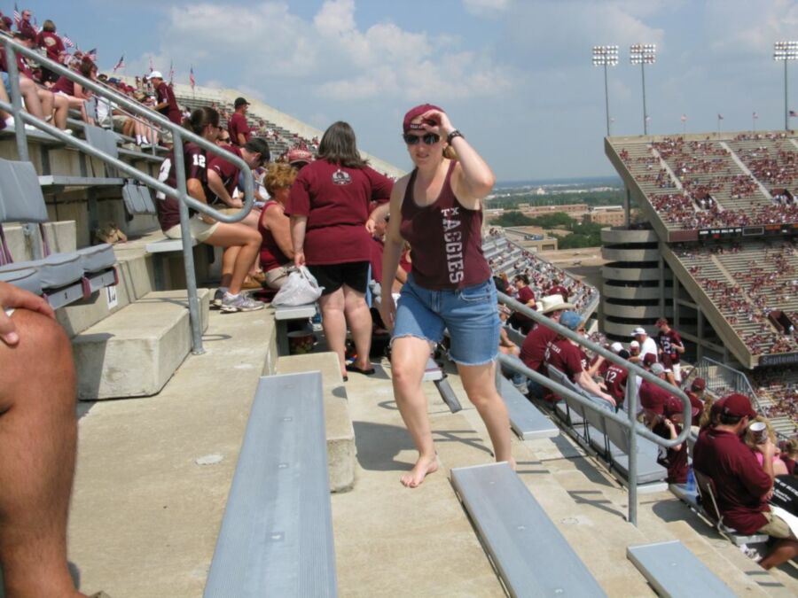 Free porn pics of Barefoot At NFL And NCAA Football Games 5 of 12 pics