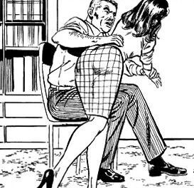 Free porn pics of SPANKING AND PUNISHMENT ARTWORK BOOK VI 23 of 35 pics