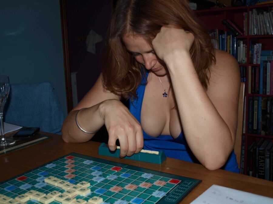 Free porn pics of Shelly Playing Scrabble 6 of 16 pics