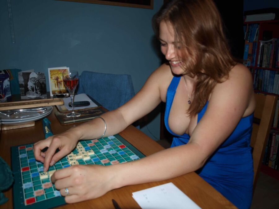 Free porn pics of Shelly Playing Scrabble 2 of 16 pics