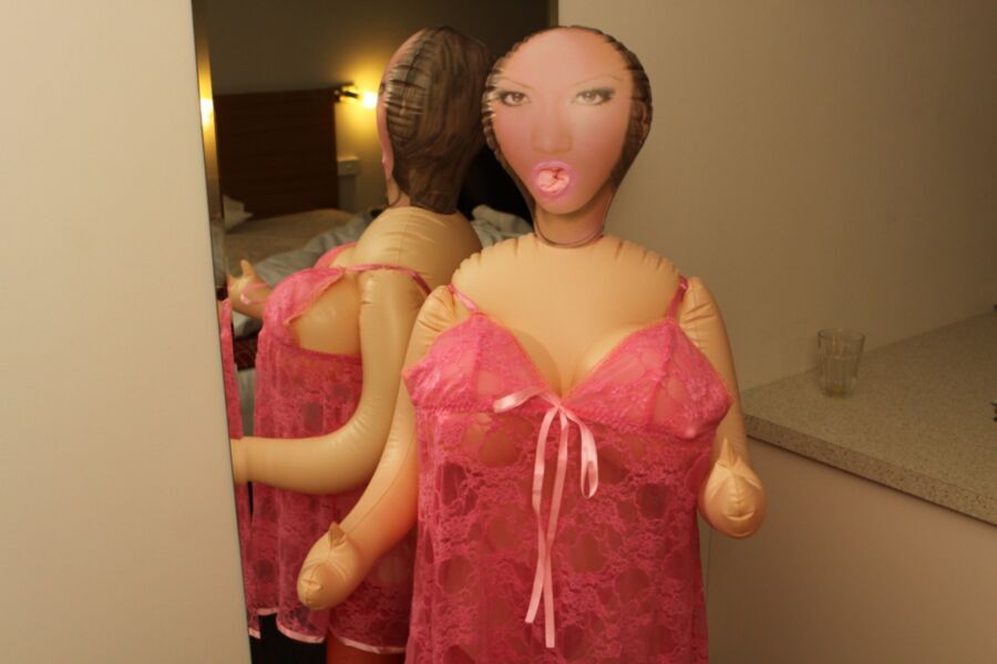 Free porn pics of Big tit doll in front of mirror. 1 of 72 pics