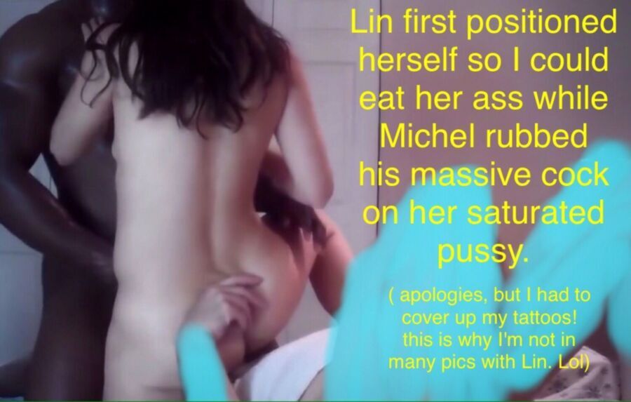 Free porn pics of Lin brings home a strapping local boy, strong black hands on Lin 6 of 12 pics