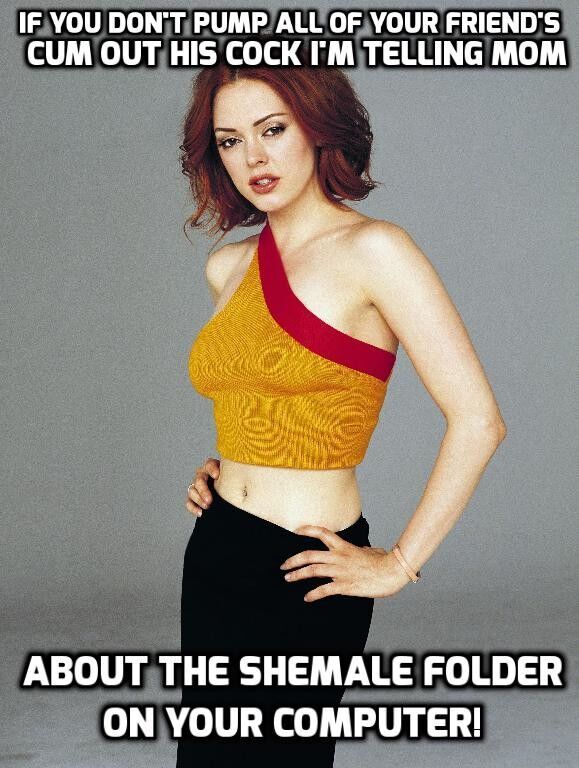 Free porn pics of Rose McGowan Femdom Captions 3 of 4 pics