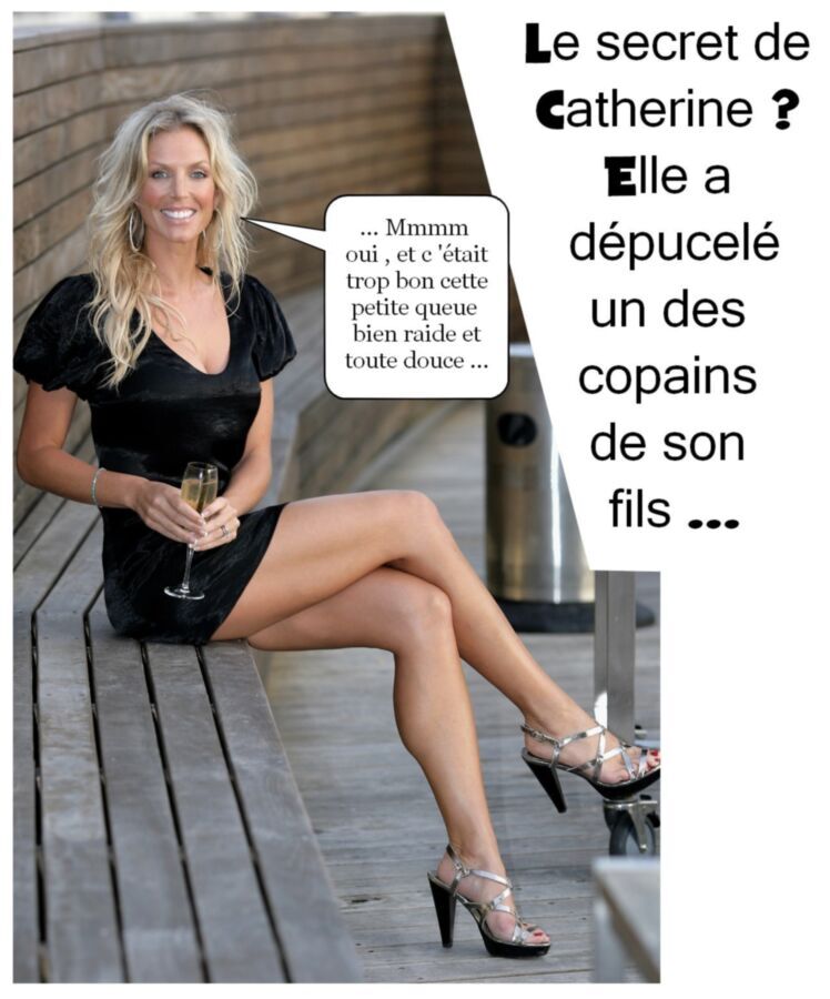 Free porn pics of Français captions / French caps : Secrets !  1 of 10 pics