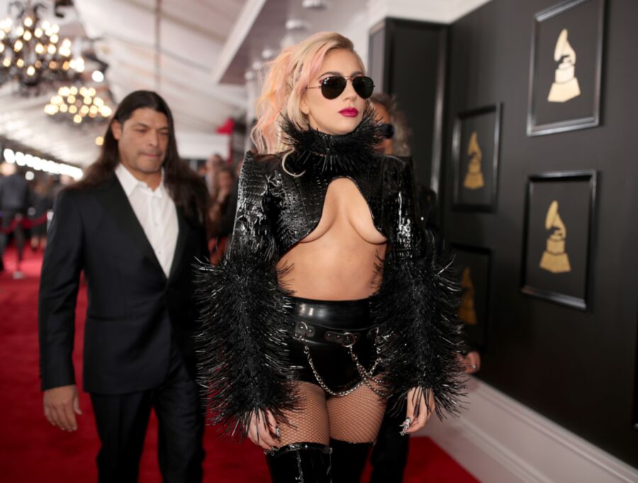 Free porn pics of Lady Gaga looking sexy at the Grammys  1 of 11 pics