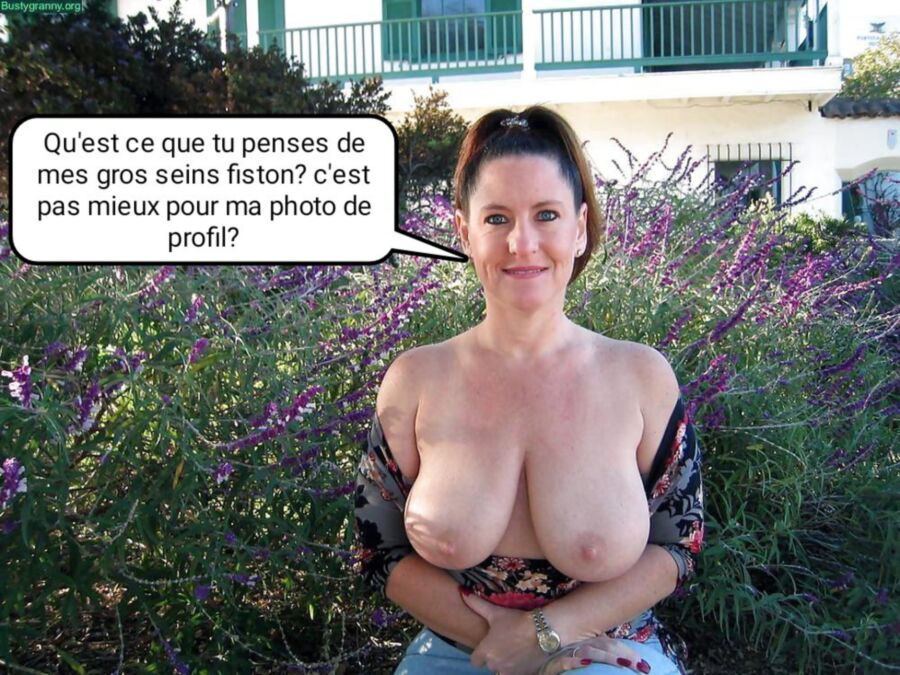 Free porn pics of French caption (Français inceste) les tétons de maman 1 of 5 pics