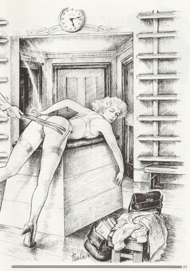 Free porn pics of SPANKING AND PUNISHMENT ARTWORK BOOK VIII 8 of 46 pics