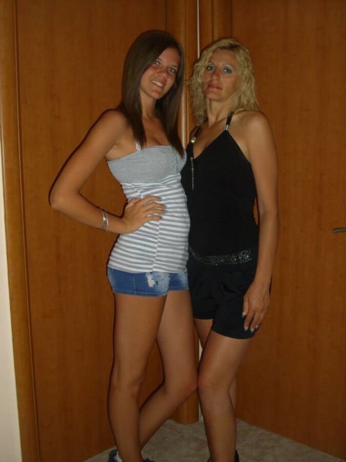 Free porn pics of Blonde mom and daughter 9 of 20 pics