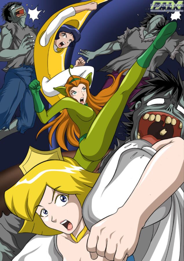 Free porn pics of Totally Spies Comic - Zombies are like, So Well Hung 4 of 18 pics