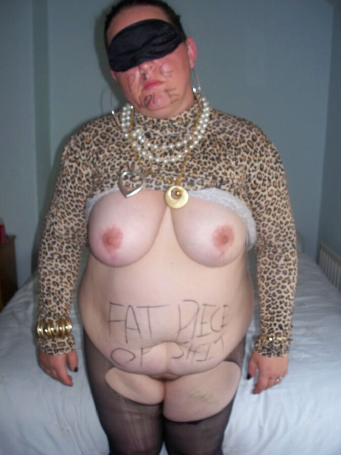 Free porn pics of Fat chav slag humiliated 22 of 27 pics